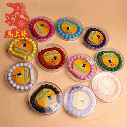 image-Buddha Bead Bracelet Data Cable for Apple Devices