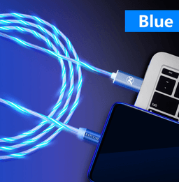 image-LED USB Magnetic Charging Cable, 1M, Type-C