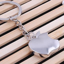 image-Otherstyle Metal Apple Keychain GX-133
