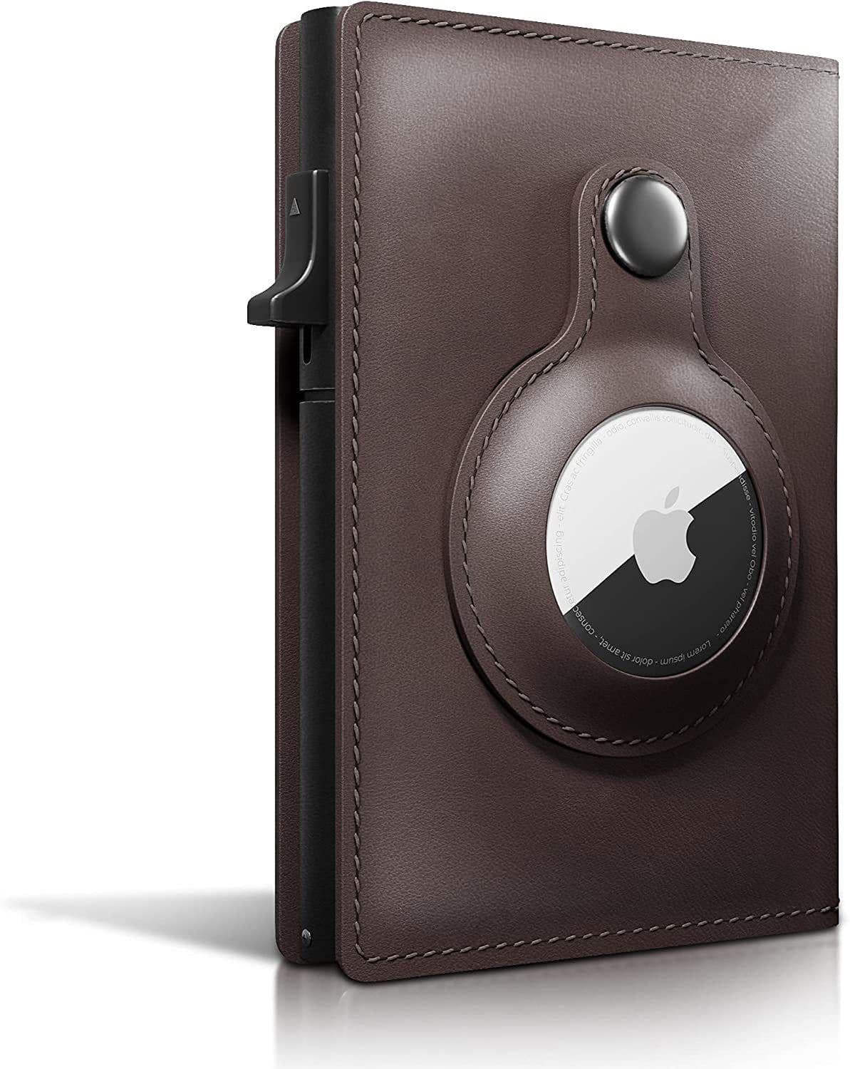 image-Airtag Genuine Leather Card Holder RFID