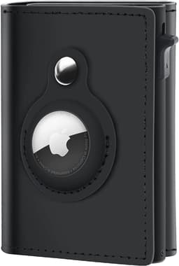 image-Airtag Genuine Leather Card Holder RFID