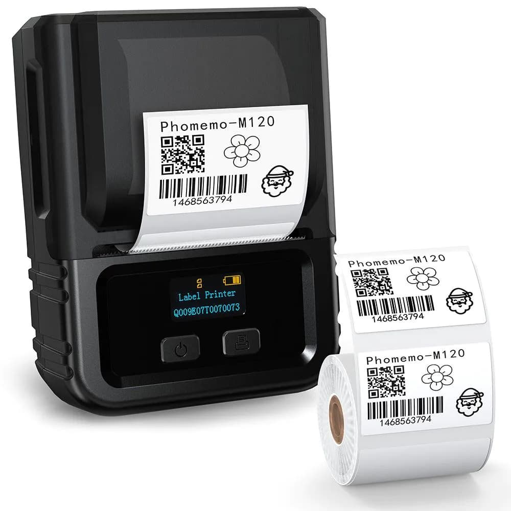 image-Phomemo M110 Thermal Barcode Printer