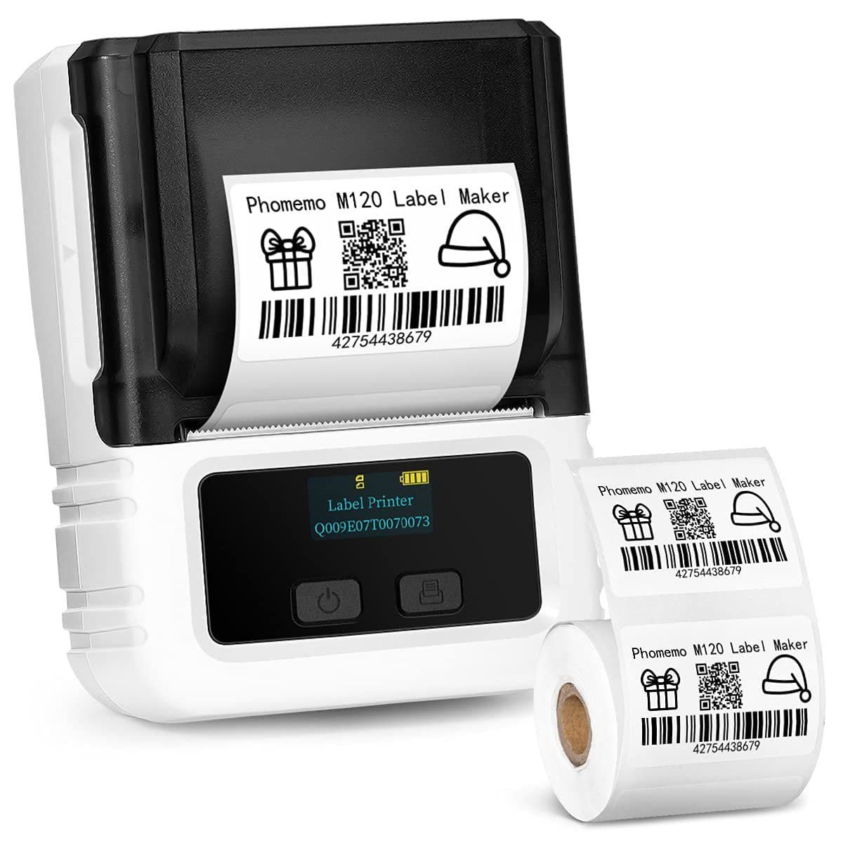 image-Phomemo M110 Thermal Barcode Printer