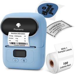 image-Phomemo M110 Thermal Barcode Printer