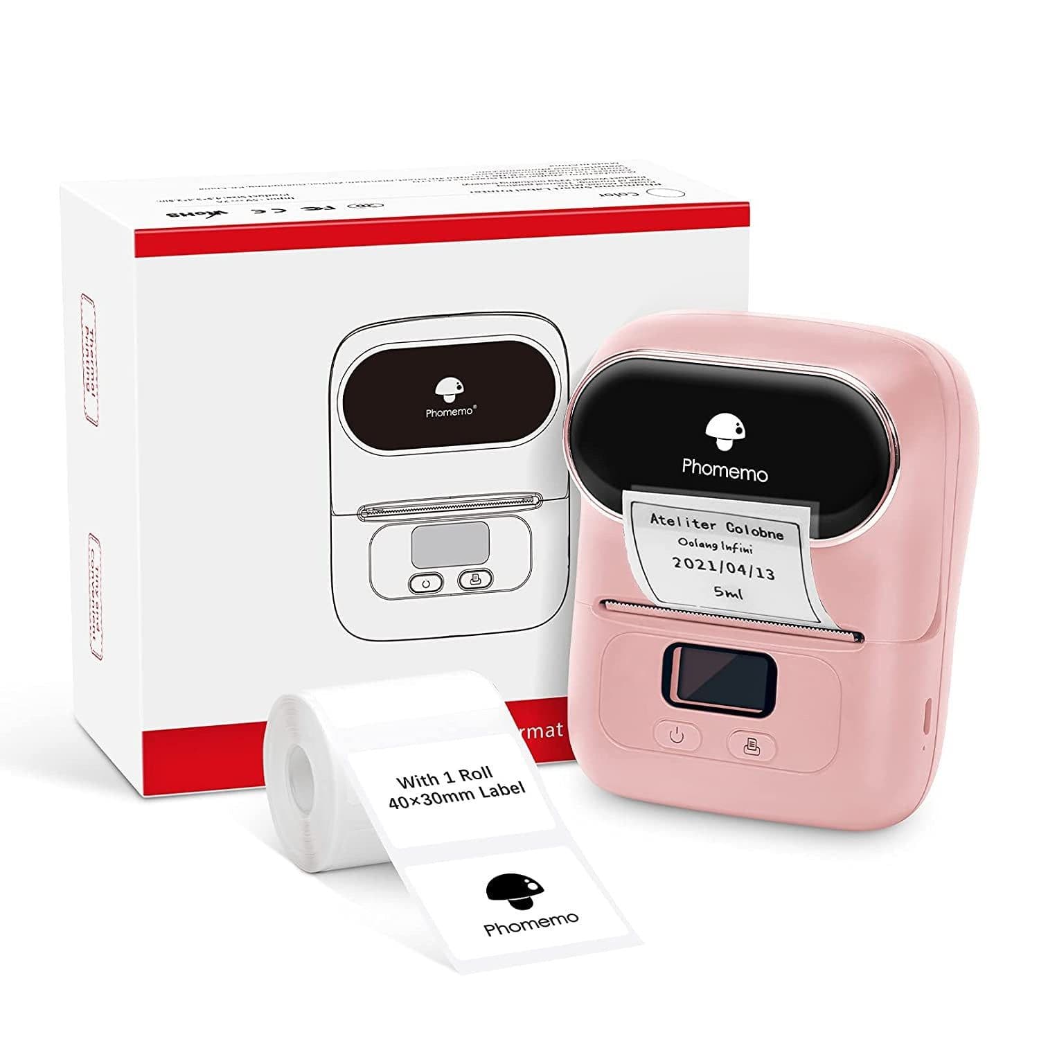 image-Phomemo M110 Thermal Barcode Printer