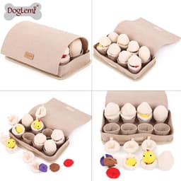 image-Egg Blind Box Pet Sniffing Toy