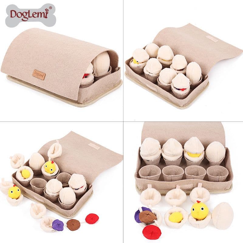image-Egg Blind Box Pet Sniffing Toy
