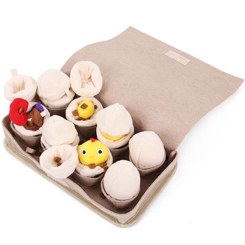 image-Egg Blind Box Pet Sniffing Toy