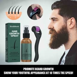 image-West&Month Beard Growth Spray 30ml
