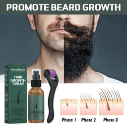 image-West&Month Beard Growth Spray 30ml
