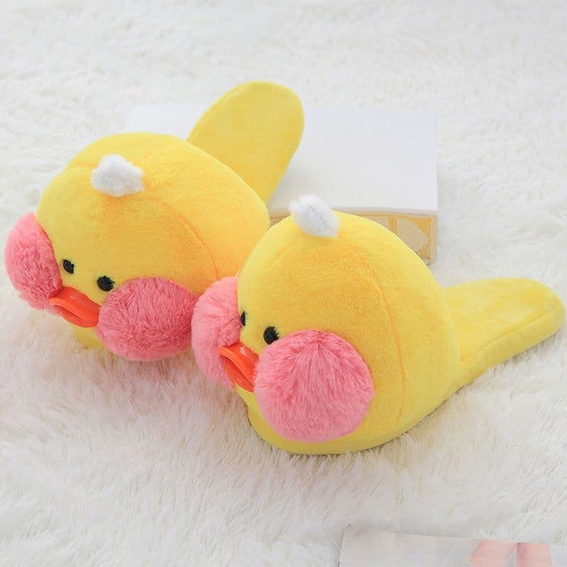 image-Pokemon Pikachu Plush Cotton Slippers