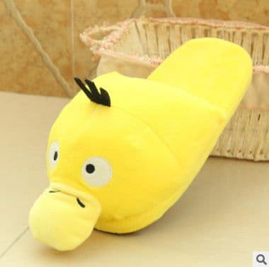 image-Pokemon Pikachu Plush Cotton Slippers