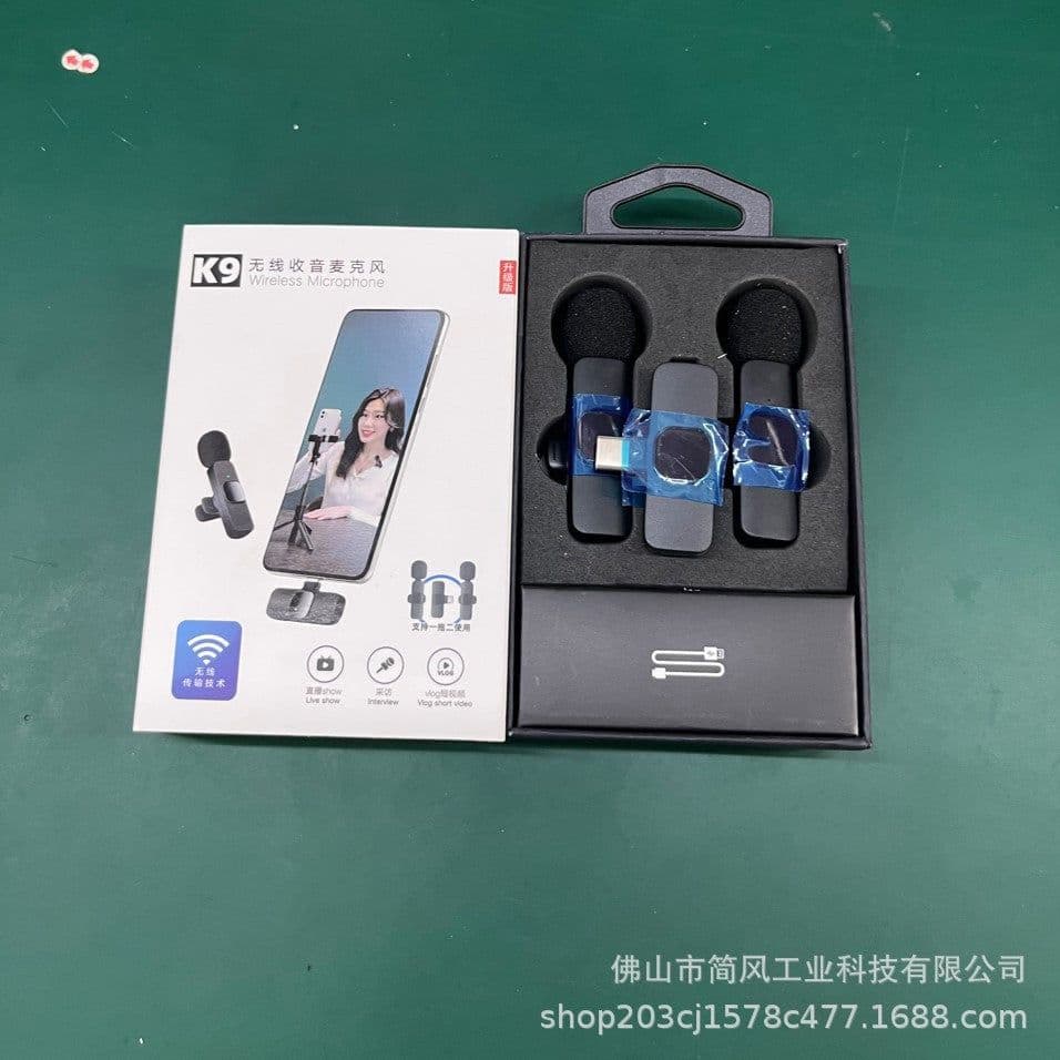 image-2.4G Wireless Lavalier Microphone K9