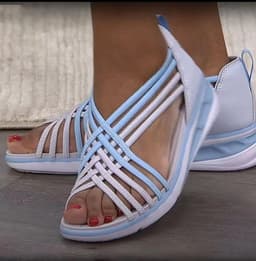 image-Women's Roman Sandals Wedge Low Top
