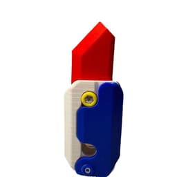image-3D Gravity Radish Vibrating Fidget Toy