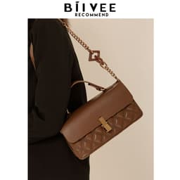 image-Factory Direct High-End Rhombic Chain Shoulder Bag