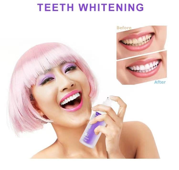 image-SmileKit V34 Purple Teeth Whitening Toothpaste