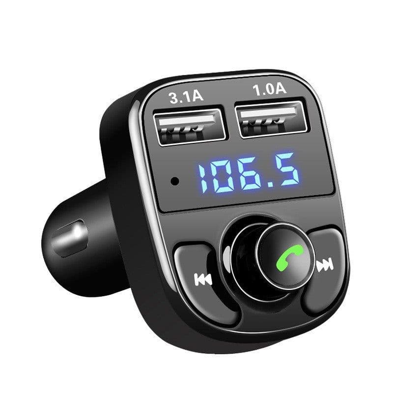 image-Car MP3 Player x8 Cigarette Lighter Charger FM Transmitter