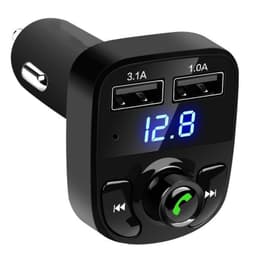 image-Car MP3 Player x8 Cigarette Lighter Charger FM Transmitter