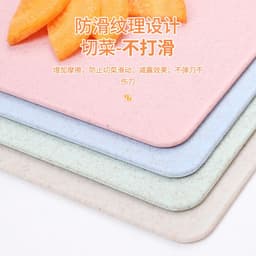 image-Wheat Straw Cutting Board Double-Sided 44x27.5cm