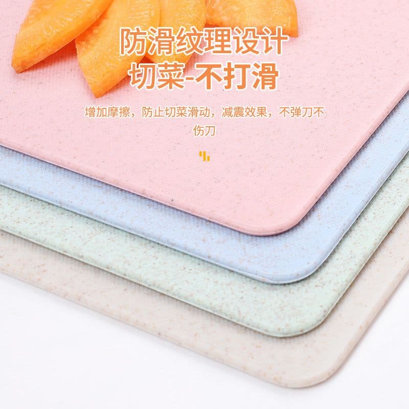 image-Wheat Straw Cutting Board Double-Sided 44x27.5cm