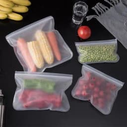 image-Sealed Food Storage Bags Large