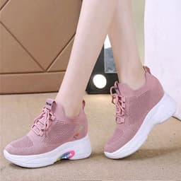 image-Women's Breathable Mesh Sports Shoes