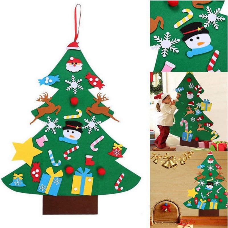 image-DIY Felt Christmas Tree Pendant Decoration