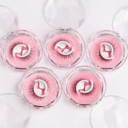 image-Self-Adhesive False Eyelashes 10-16mm Russian Roll