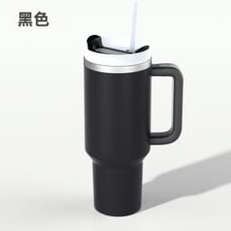 image-Cross-border 304 Stainless Steel 40oz Vacuum Insulated Cup with Straw