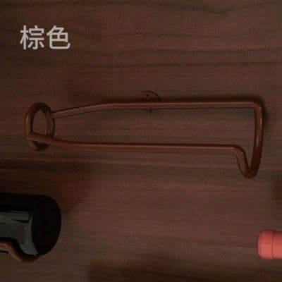 image-Yinghong Wrought Iron Wall-Mounted Wine Rack