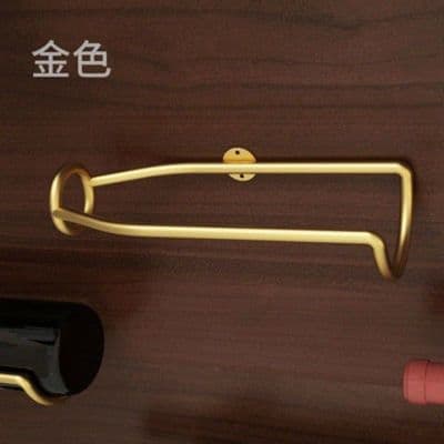 image-Yinghong Wrought Iron Wall-Mounted Wine Rack