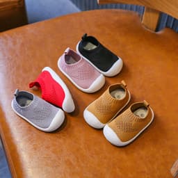 image-Children's Toddler Soft-Sole Shoes Size 19-23