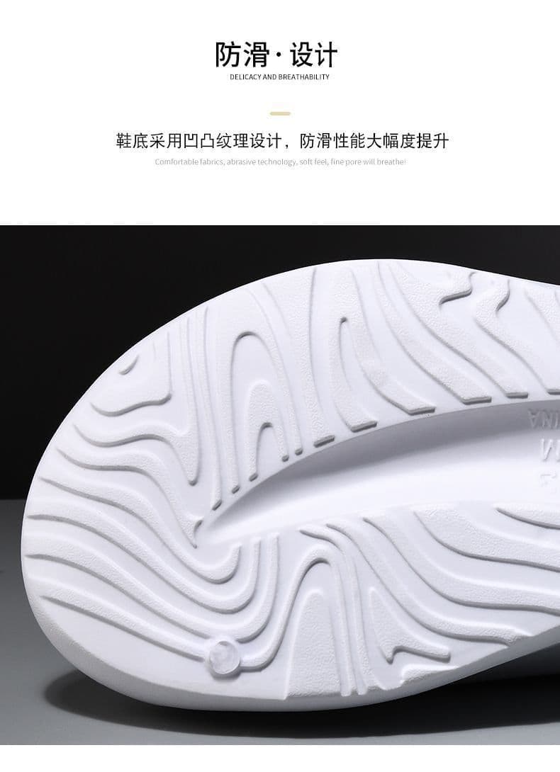 image-EVA Beach Slippers Open Toe Unisex White