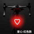 image-Raybeen USB Rechargeable Bicycle Tail Light Red