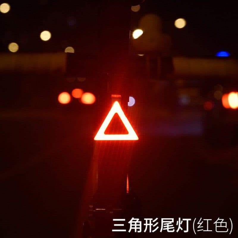 image-Raybeen USB Rechargeable Bicycle Tail Light Red
