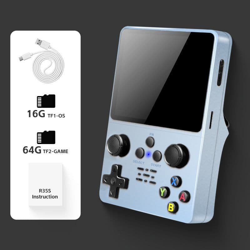 image-DATA FROG 64GB Retro Handheld Game Console