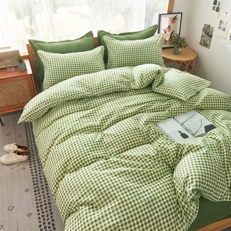 image-Aloe Vera Four-Piece Bedding Set