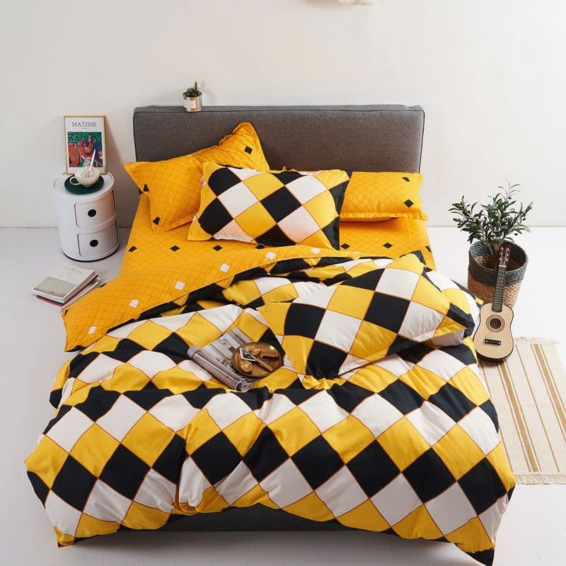 image-Aloe Vera Four-Piece Bedding Set