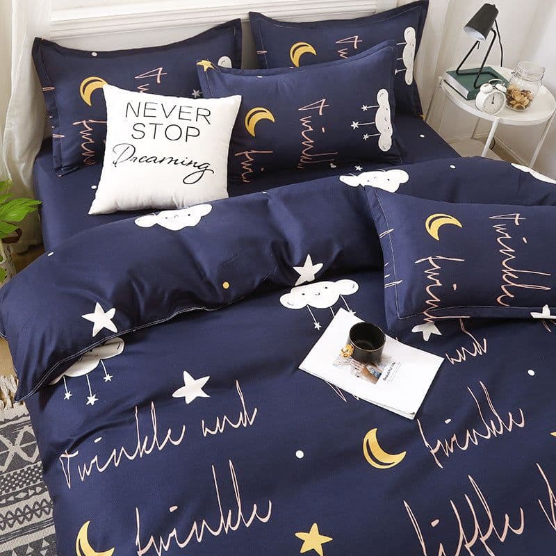 image-Aloe Vera Four-Piece Bedding Set