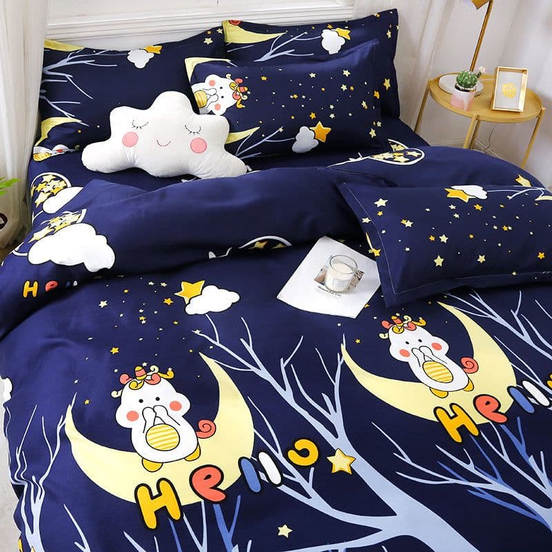 image-Aloe Vera Four-Piece Bedding Set