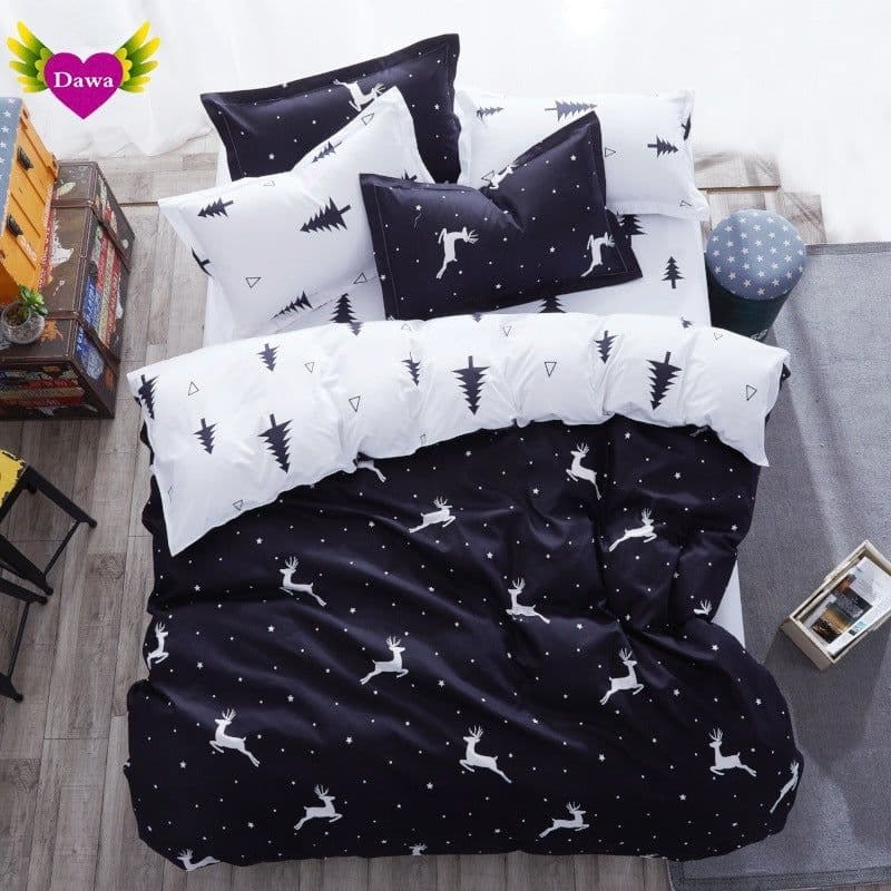 image-Aloe Vera Four-Piece Bedding Set