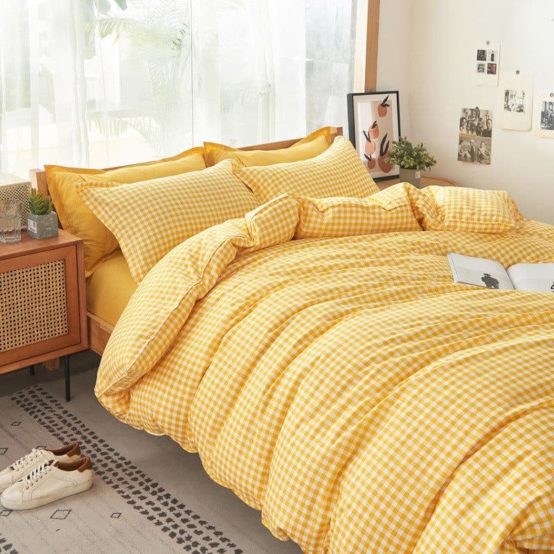 image-Aloe Vera Four-Piece Bedding Set
