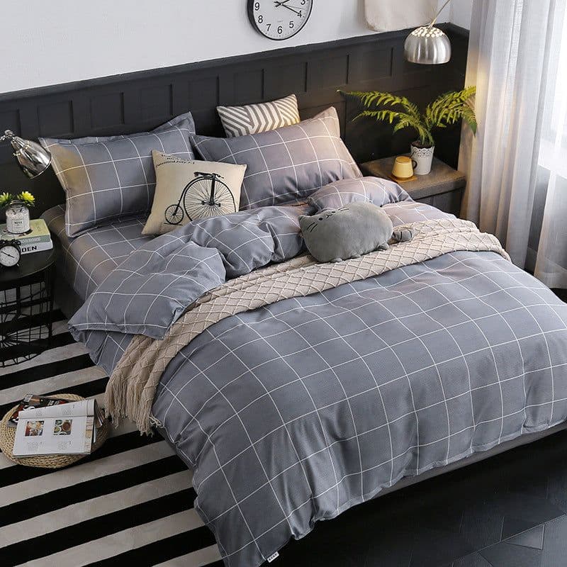 image-Aloe Vera Four-Piece Bedding Set