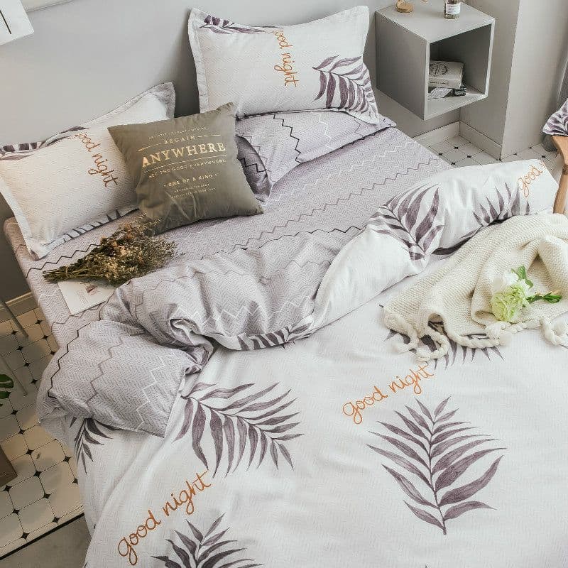 image-Aloe Vera Four-Piece Bedding Set