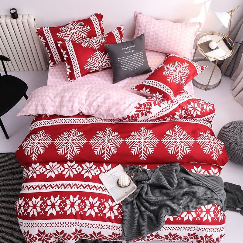image-Aloe Vera Four-Piece Bedding Set