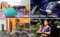 image-Cross-border new product hip bridge belt yoga fitness waist hip weight training shoulder thrust pu belt source factory