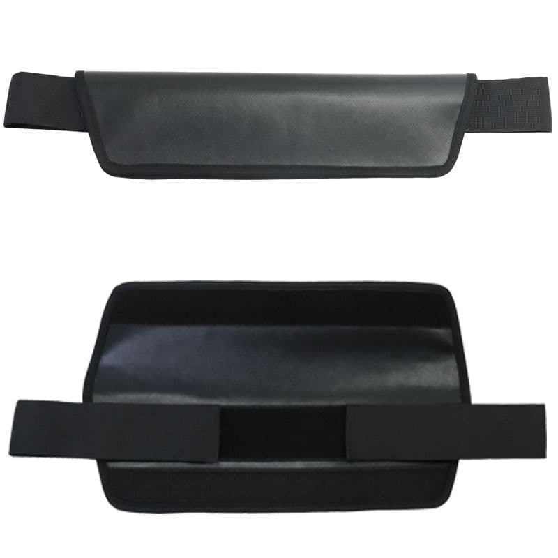 image-Cross-border new product hip bridge belt yoga fitness waist hip weight training shoulder thrust pu belt source factory