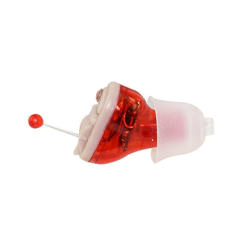 image-CIC Digital Hearing Aid Red Right Ear