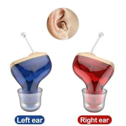 image-CIC Digital Hearing Aid Red Right Ear